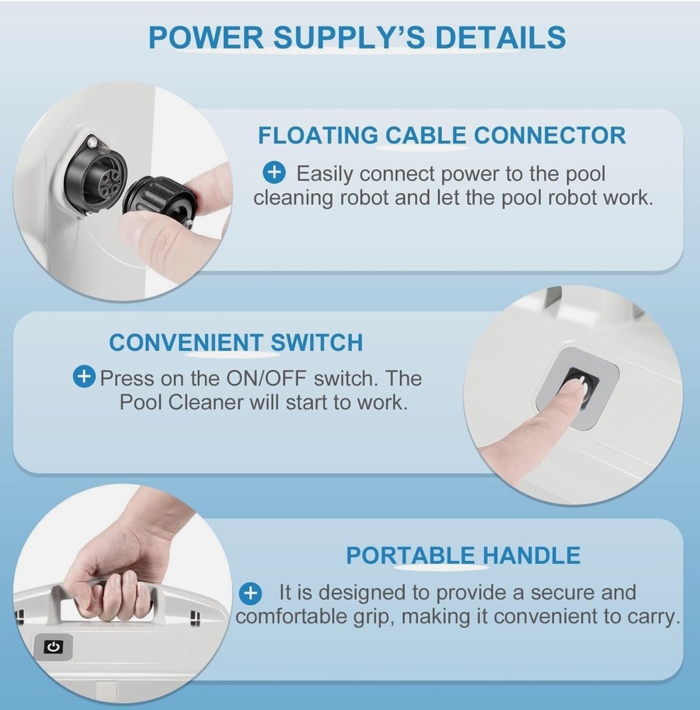 9995670 -Power Supply Unit - Dolphin Robotic Pool Cleaners Basic Models-NEW