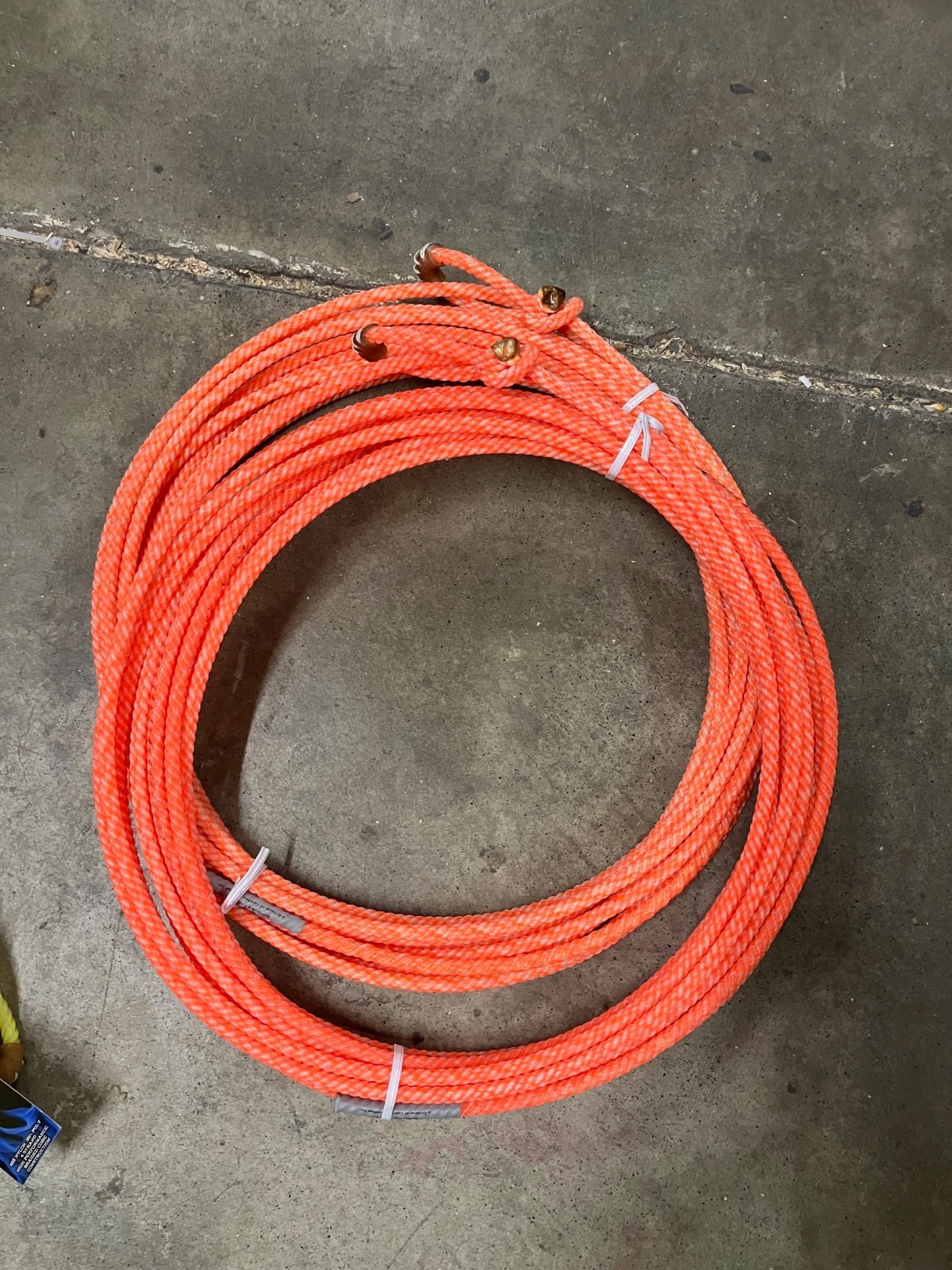WAREHOUSE BOX - 2 **LEFT TWIST** OPEN RANGE 50' ORANGE 4 STRAND ROPES