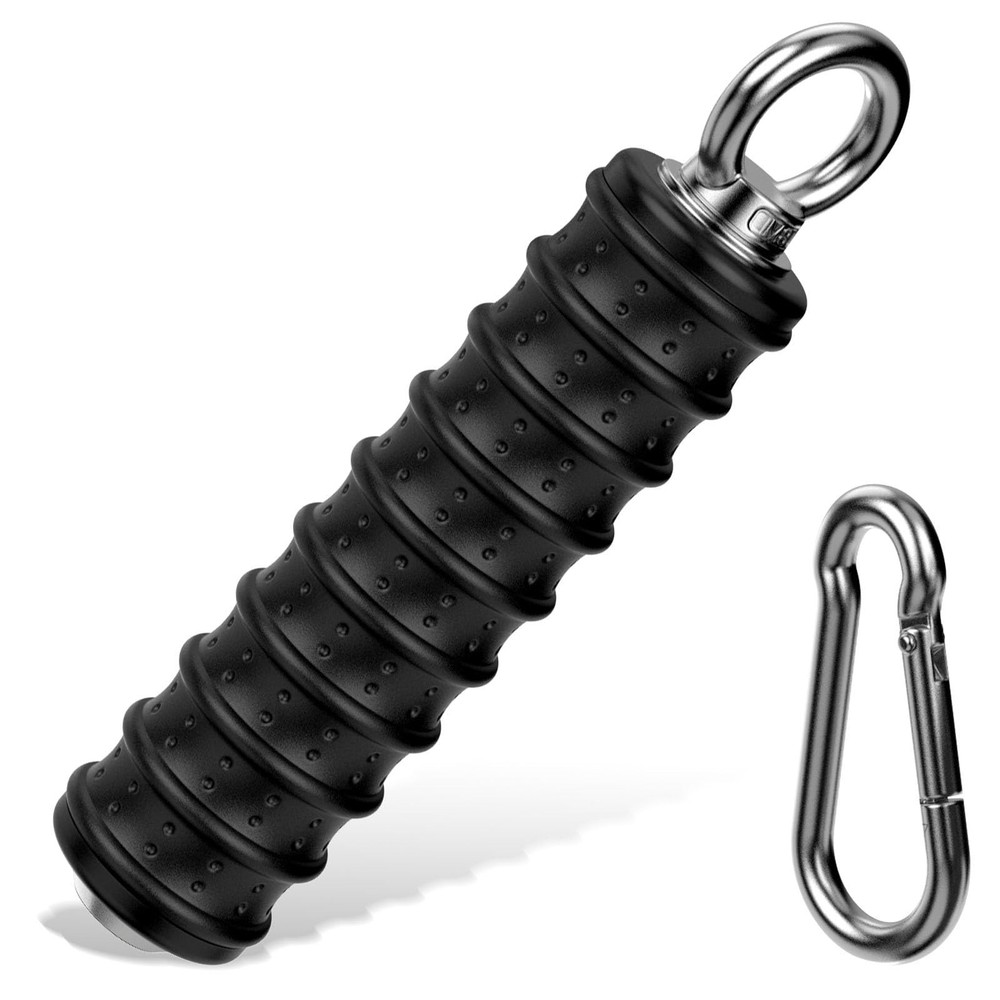 Anobeyi LAT Pulldown Grip Cable Machine Attachment, Black-1pc( Single Handle)