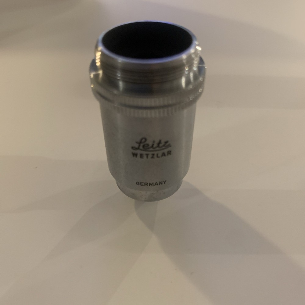 Leitz Wetzlar Microscope Objective Lens [170/0.17 45/0.65]