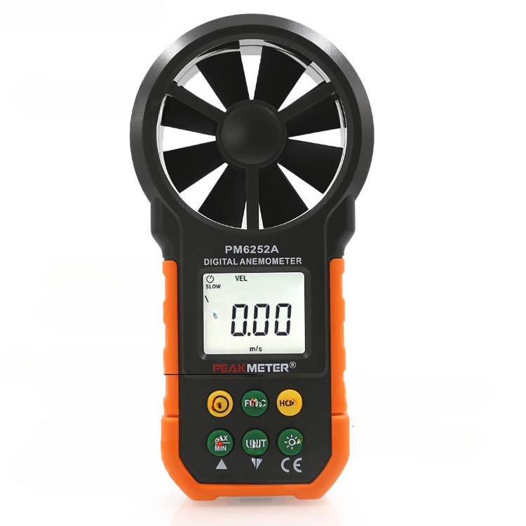 Digital Anemometer Handheld Anemometer Temperature and Humidity Tester