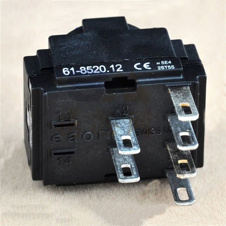 1PCS NEW FOR EAO Button 61-8520.12 Contacts Switch 2NO