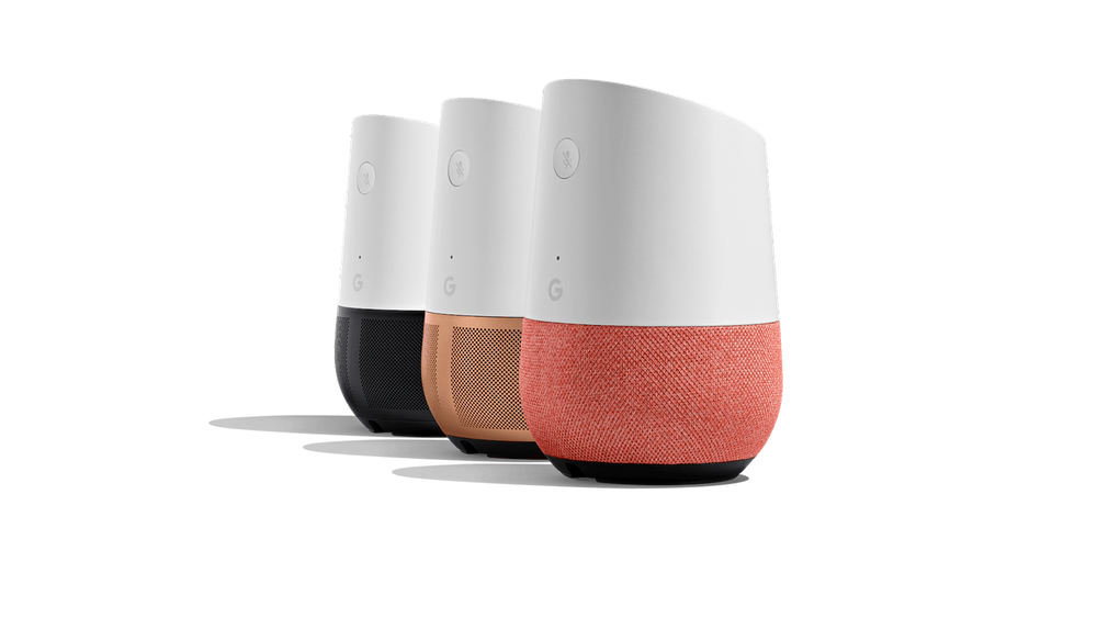 Google Home | White + Base Colours | Smart Speaker | Nest Audio Assistant