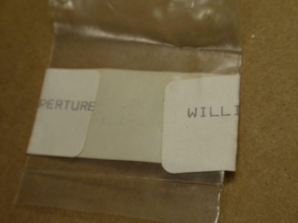 NOS Williams Optical Shotgun Aperture