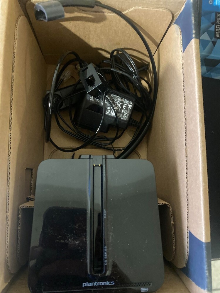 Used Plantronics CS540 Wireless Headset System - Black