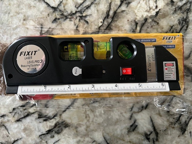 LEVELPRO3 Multipurpurpose Laser Level Device - FIXIT, Batteries included