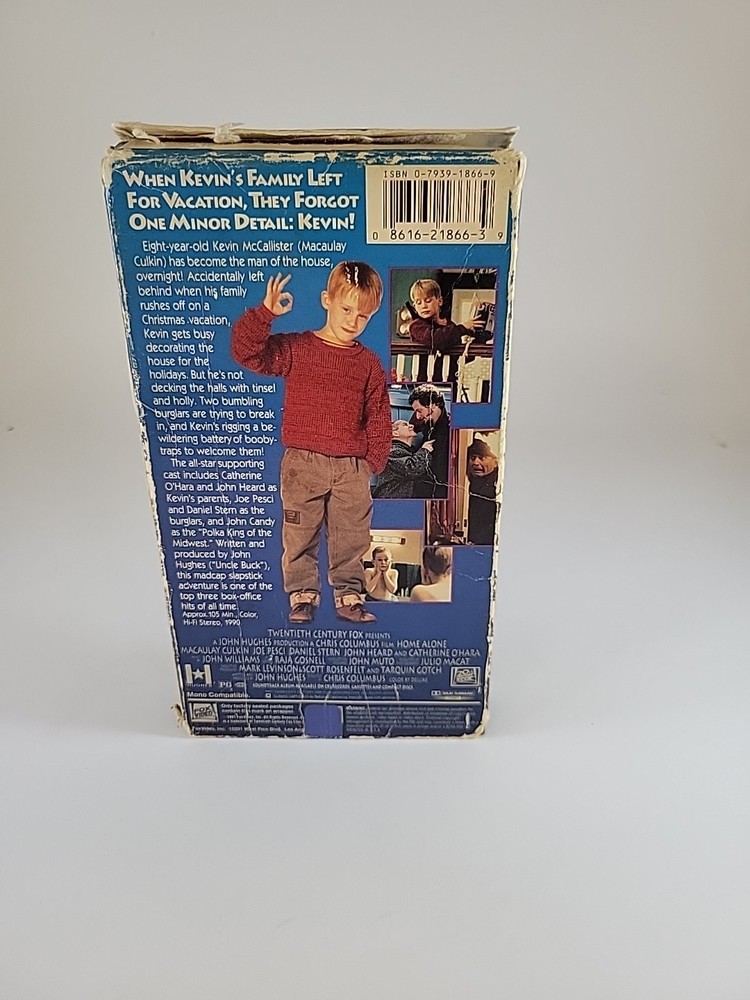 Home Alone VHS 1991
