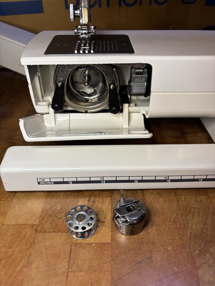 Bernette 705 Sewing Machine Preowned With Original Box & Manual Clean