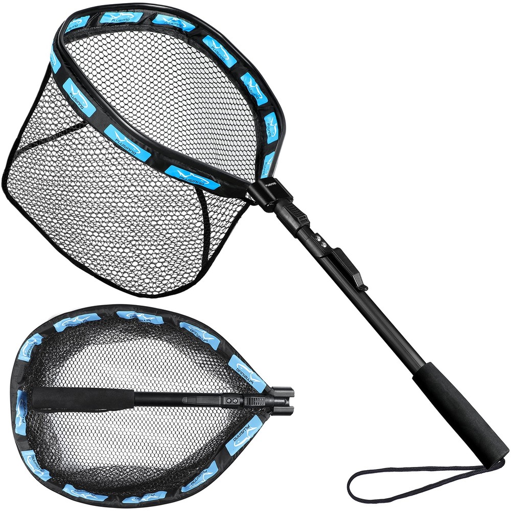 Fishing Net Fish Floating Landing Net, Kayak Nets with Fixed Foldable Telesco...