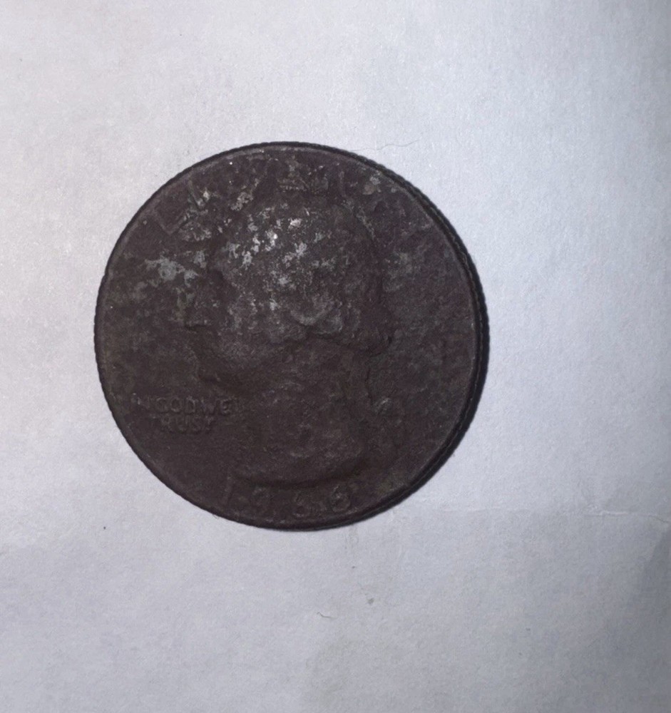 1966 Quarter- missing clad both sides