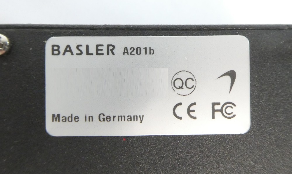 Basler A201b Machine Vision Progressive Scan CCD Camera w/BIC Adaptor Working