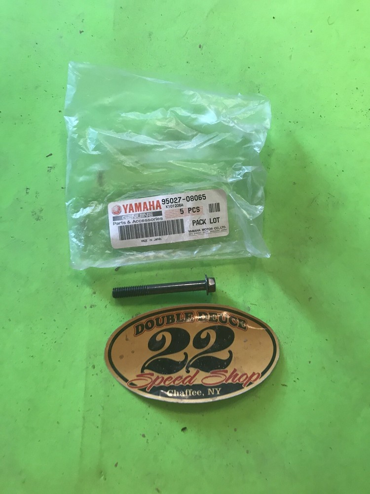 GENUINE Yamaha NOS 95027-08065 BOLT, FLANGE