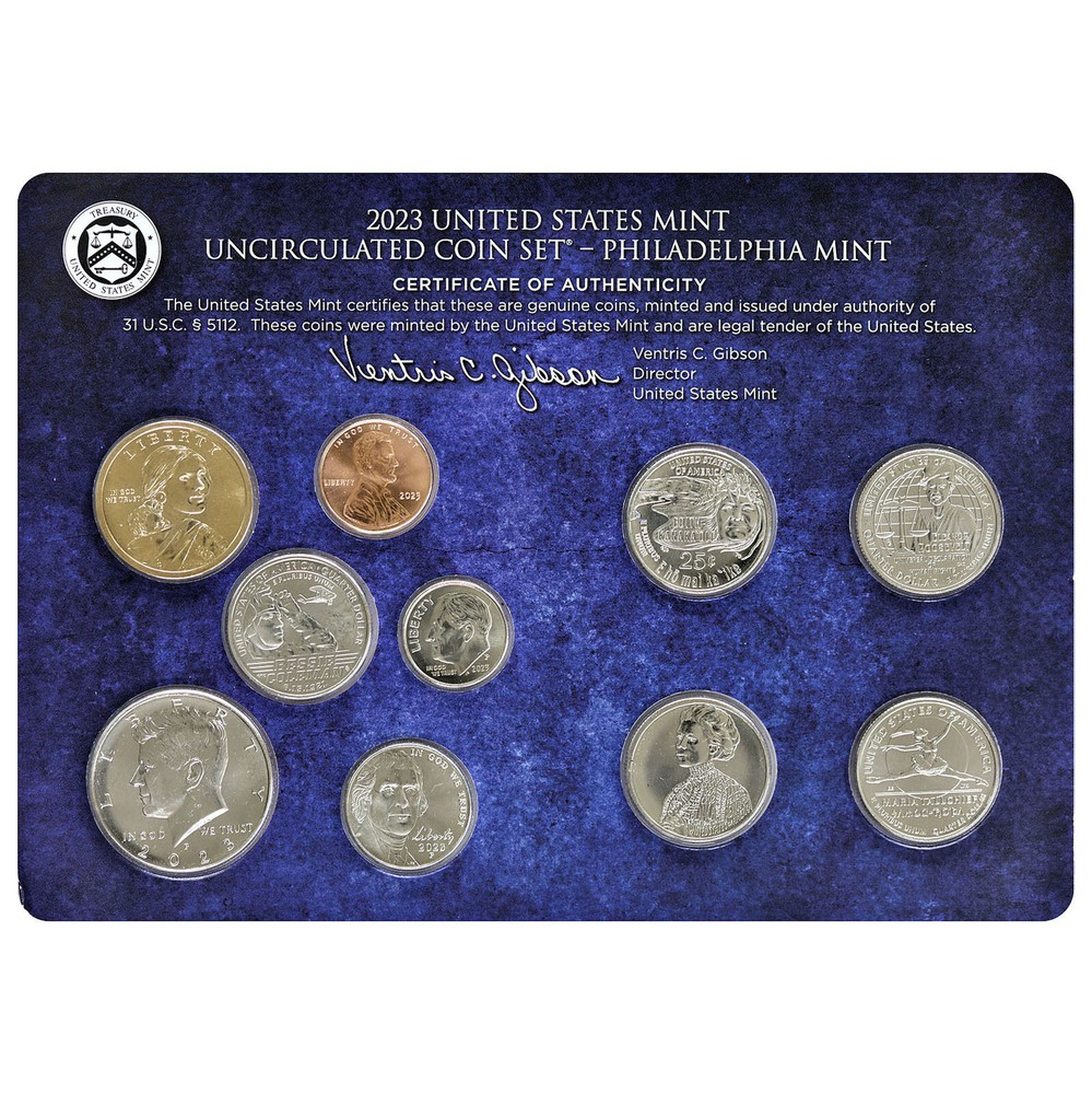 2023 Mint Set Original Sealed Box 20 BU Coins