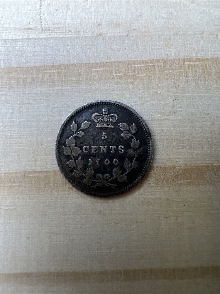 1900- Canada- Victoria Five Cents