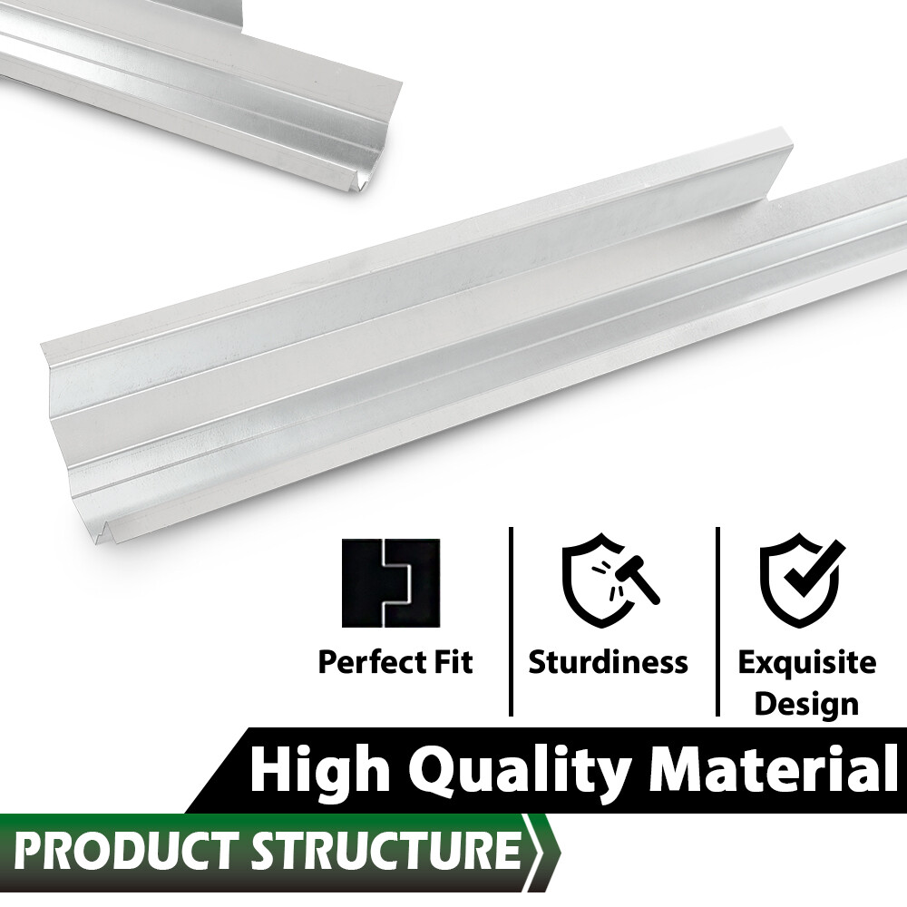 Slip-on Rocker Panel Left & Right Fit For 84-01 Jeep Cherokee Wagoneer 4-Door