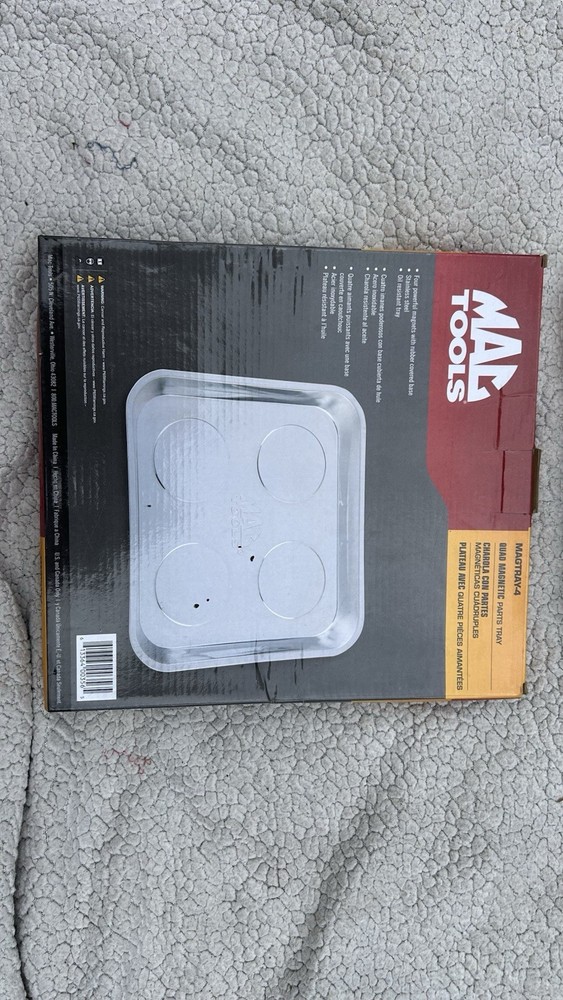 New Mac Tools Quad Magnetic Tray