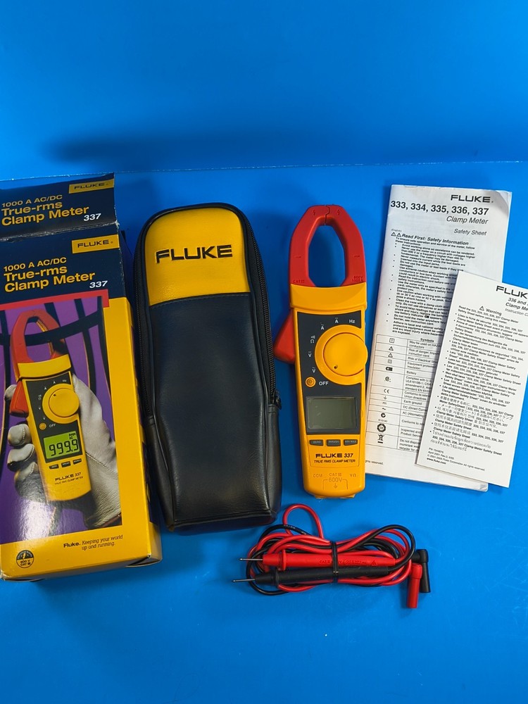 Fluke 337 TRMS Clamp Meter !