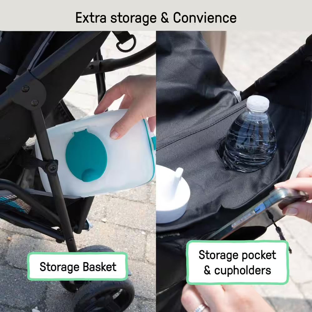 3D Mini Stroller in Gray