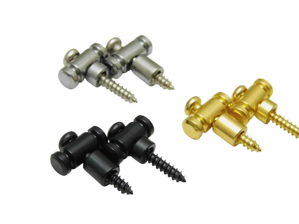 Barrel Style String Retainer for Strat...Tele 2 pc, two height Choose Color