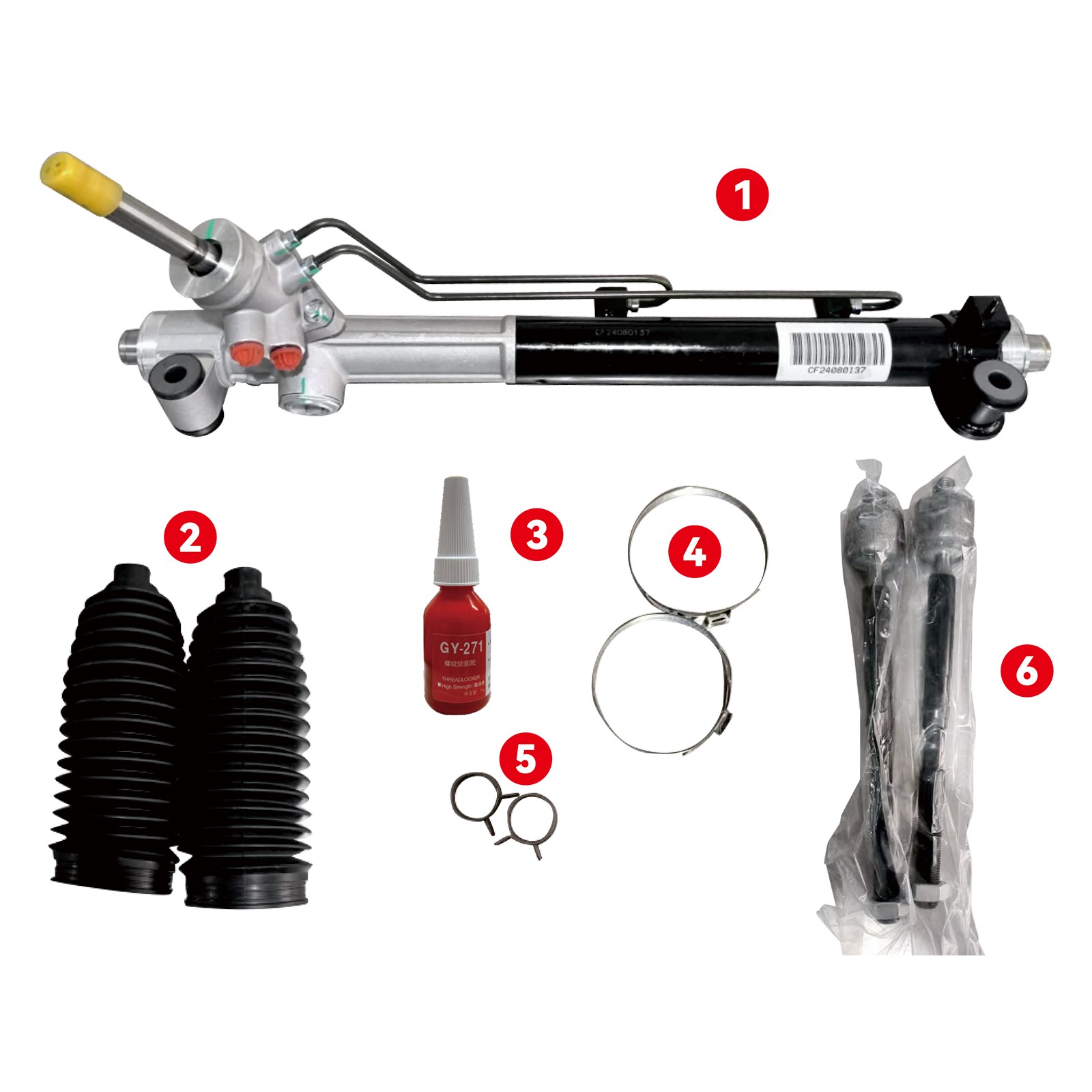 For Mitsubishi Outlander Sport 2011-2020 2.0L 2.4L Power Steering Rack & Pinion