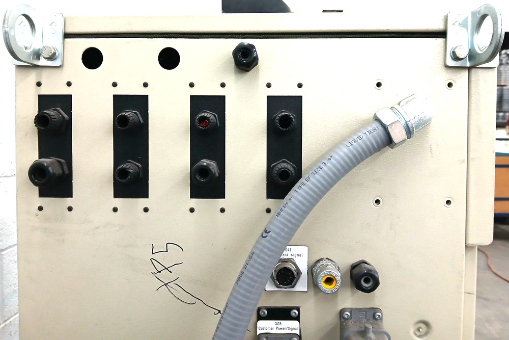 ABB ROBOTICS PALENTIZING ROBOT ARM IRB2400 W/CONTROLLER S-721 68