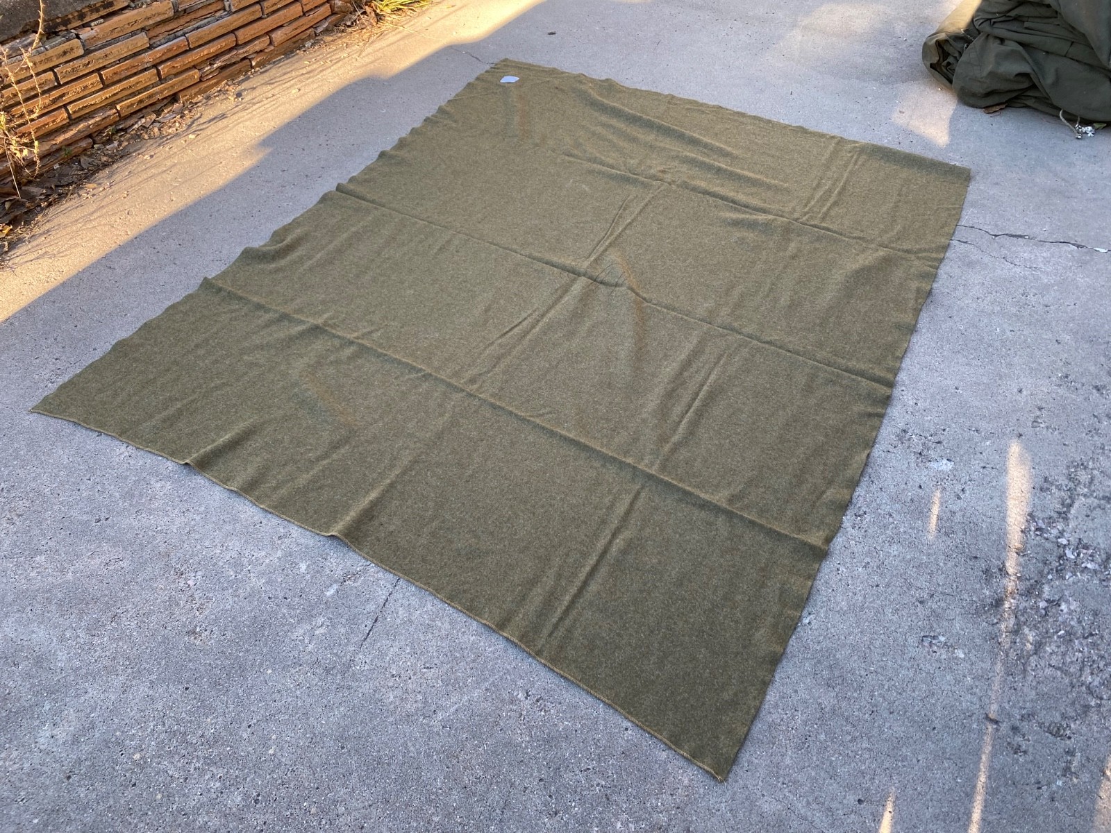 ORIGINAL WWI US ARMY M1917 INFANTRY WOOL FIELD BLANKET-