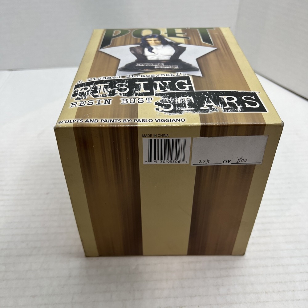 Dynamic Forces ~ Rising Stars Poet Mini-Bust ~ 275/800