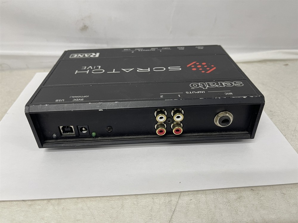 Rane Serato Scratch LIVE Computer Music Audio Interface Box NO USB or SOFTWARE