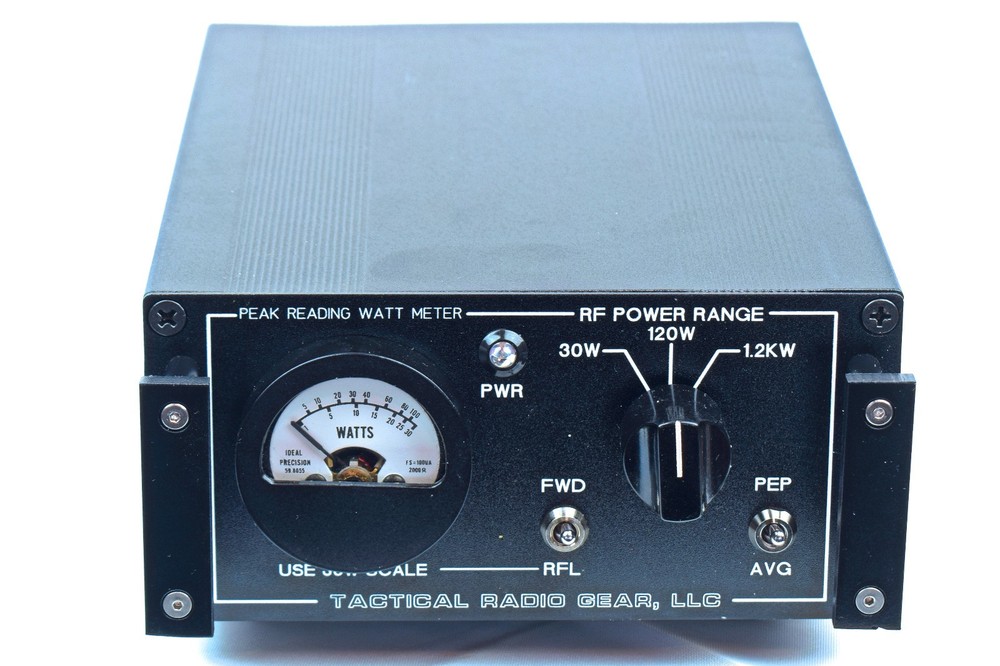 1.2KW RUGGEDIZED COMPACT WATT METER HF/VHF