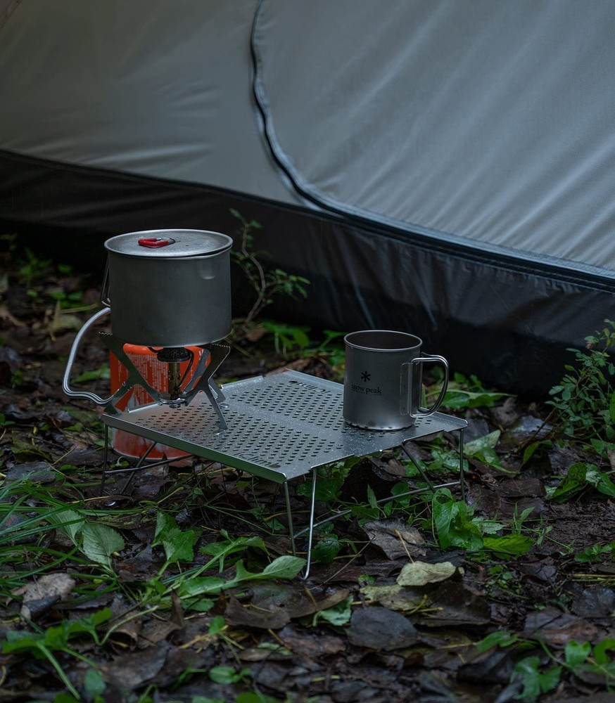 Iclimb Mini Solo Folding Table Ultralight Compact for Backpacking Camping Hiking