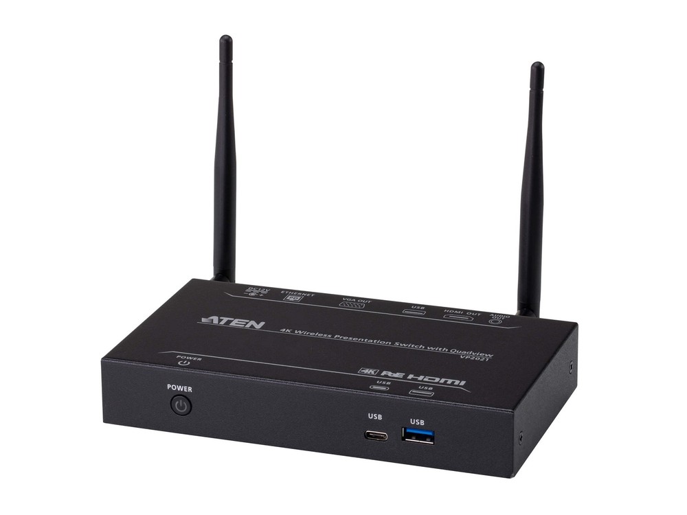VP2021 4K Wireless Presentation Switch with Quad View