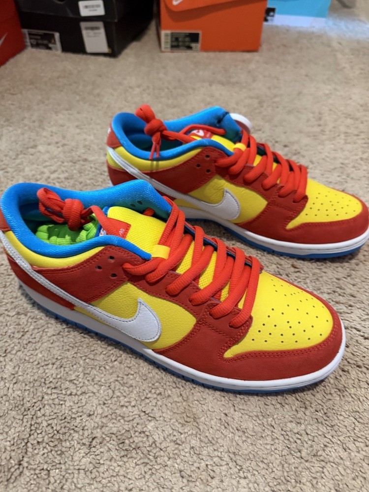 Nike SB Dunk Low - Bart Simpson - Yellow/Red/Blue