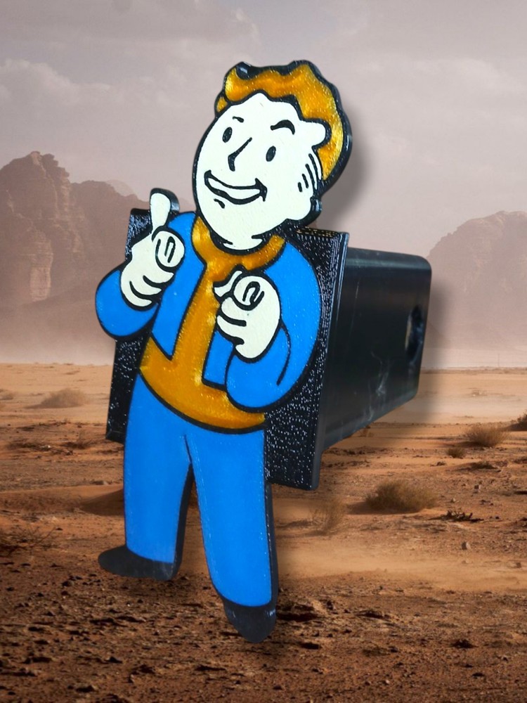 Vault Boy Hitch / Receiver Cover