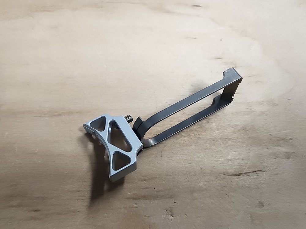 Fusion Firearms K Hole Target Trigger Silver 1911 1991 or clone Custom Trigger