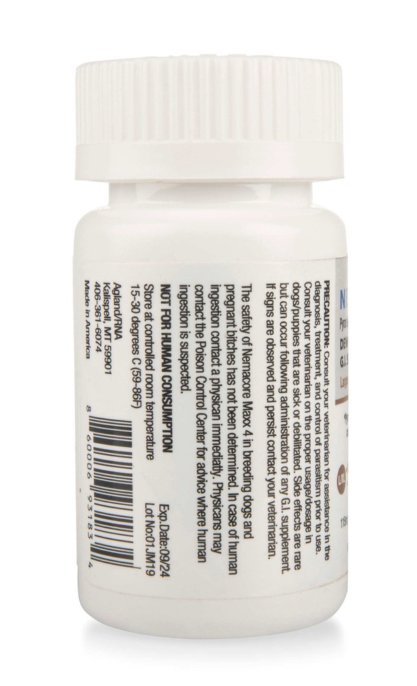 Nemacor Maxx 4 for Dogs, Beef, 2 ct
