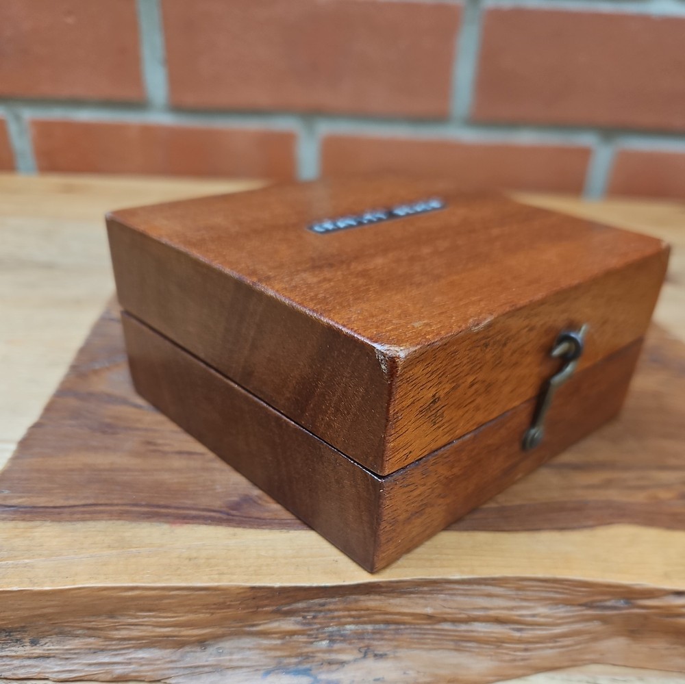 Vintage Mahogany Cased Hydrostatic Philosophical Specific Gravity Bubbles Balls