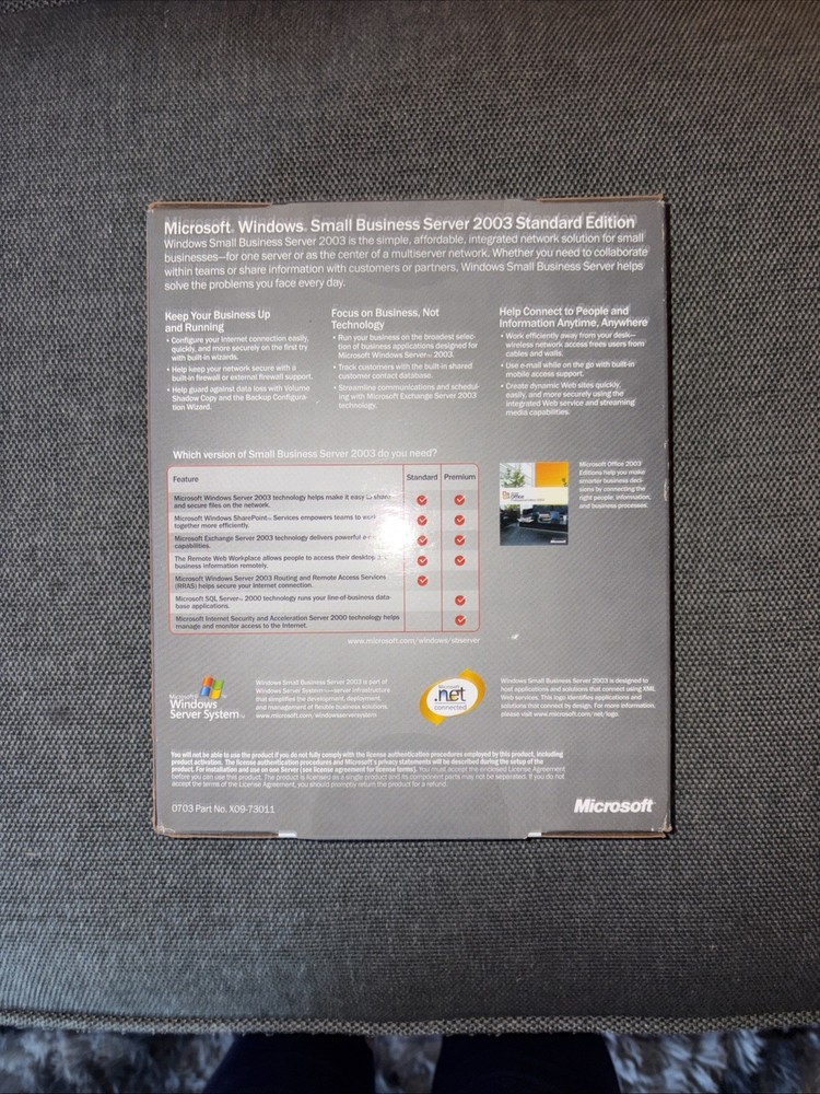 Microsoft Windows Server 2003 Standard Edition - New/Sealed