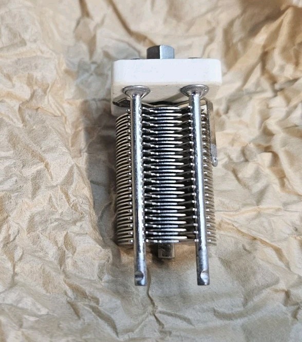 Hammarlund Mapc 100 Air Padding Condenser Radio Equipment Components