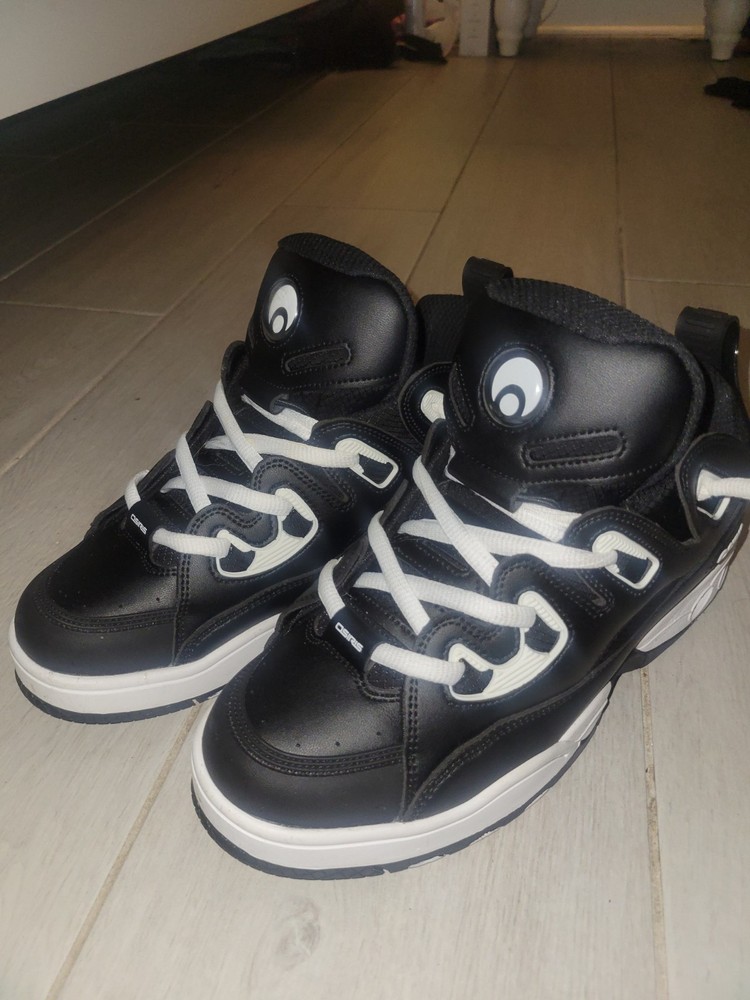 Osiris D3 E Skateboarding Shoes Black Medium Width US Size 10