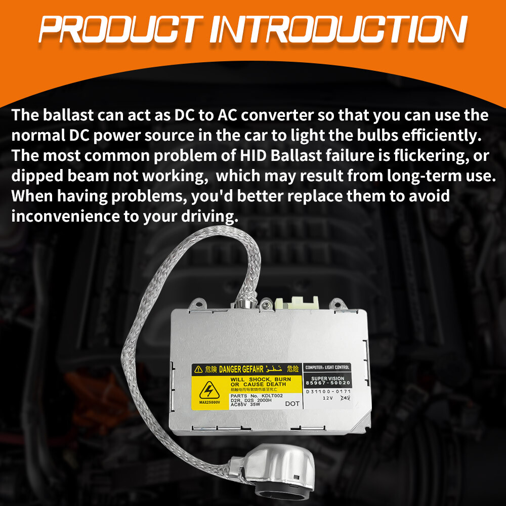 HID Xenon Headlight Ballast Control Module for Toyota Lexus IS300 US 85967-50020