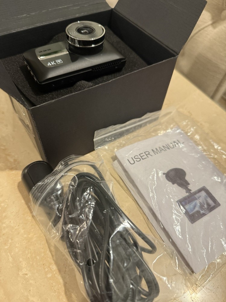 4k DUAL DASH CAMERA BLACK BOX