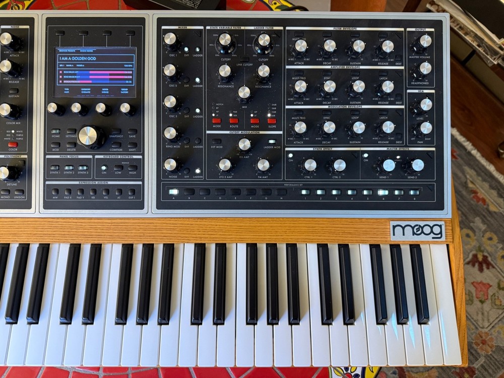 Moog One 8-Voice 61-Key Polyphonic Analog Synthesizer