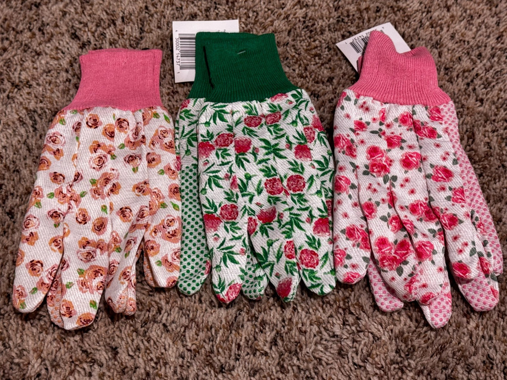 Rubber Coated Garden Gloves