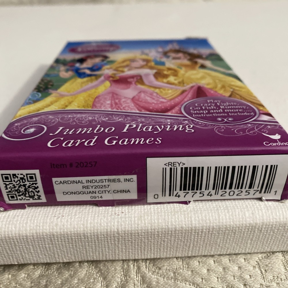 Disney Princess Jumbo Playing Cards