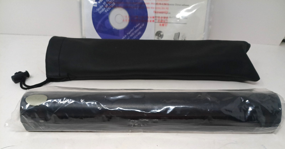 Visioneer Strobe XP 100 Black Portable Document Scanner w/ carrying Open Box
