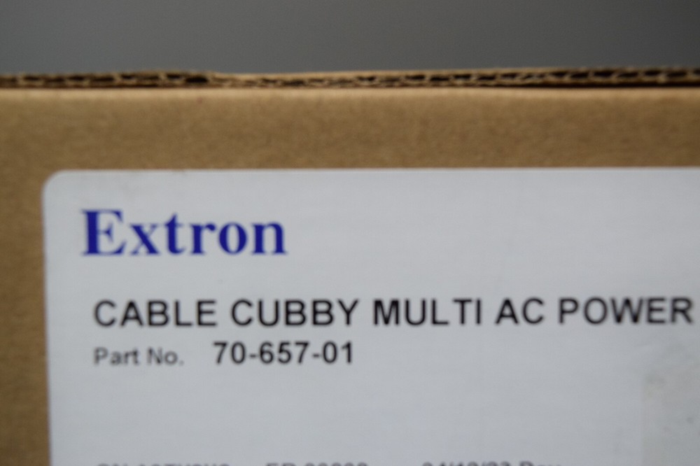 EXTRON 70-657-01 MULTI AC POWER MODULE for Cable Cubby & Touchlink