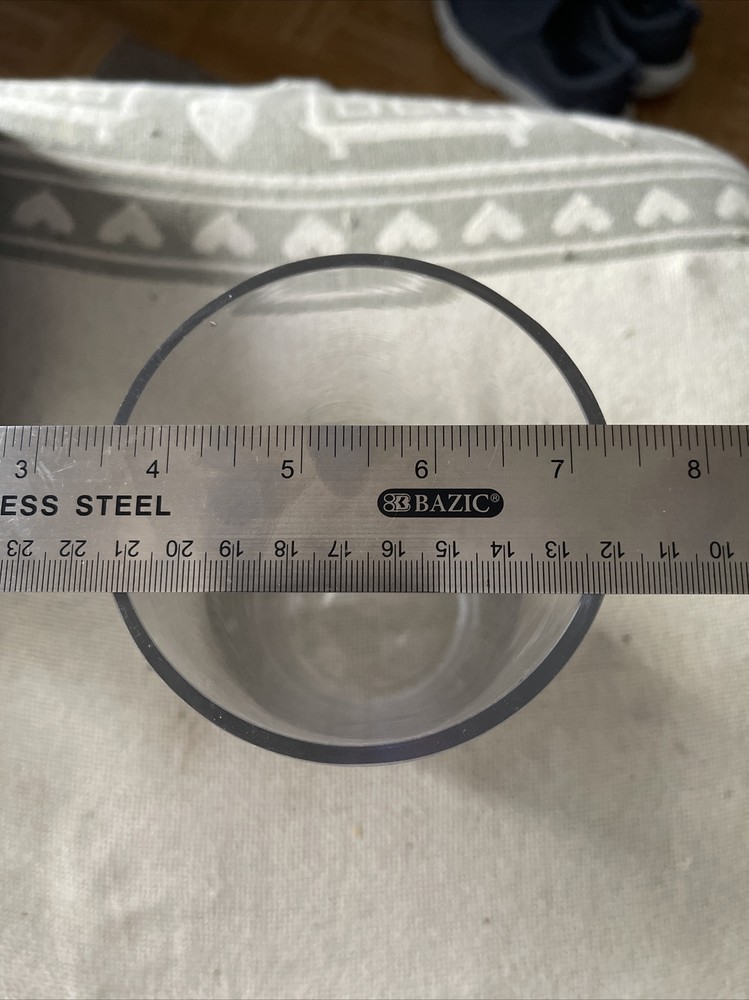 Tall Glass Candle Holder