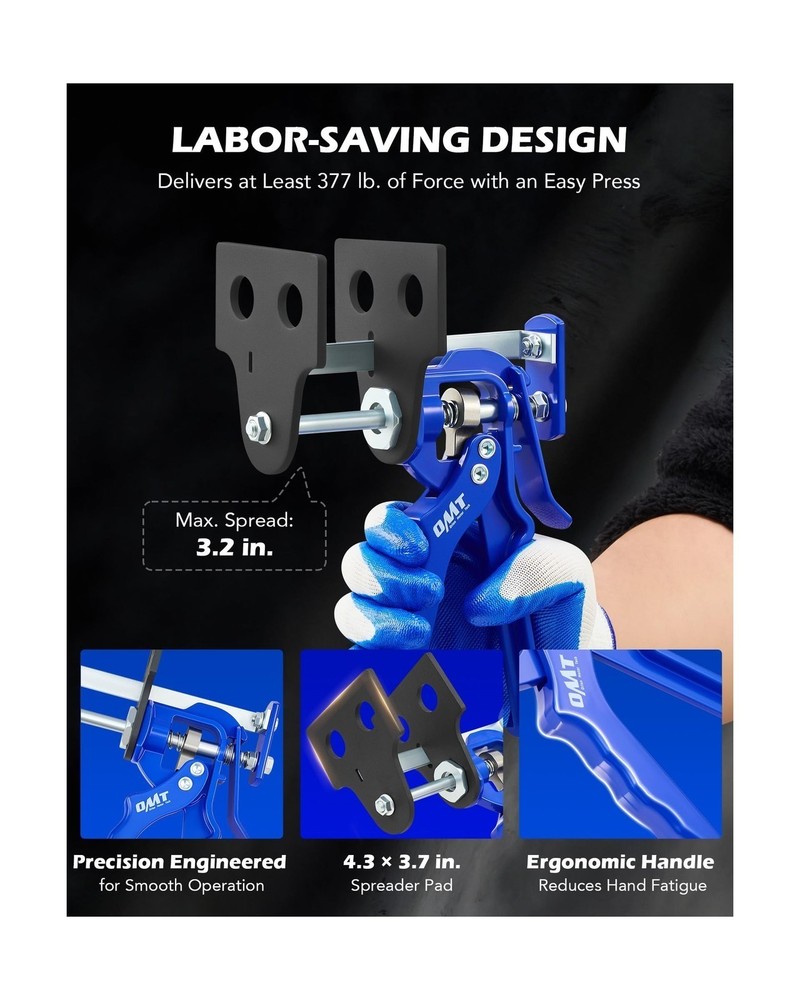 Orion Motor Tech Caliper Piston Compressor Tool, Heavy Duty Brake Caliper Com...