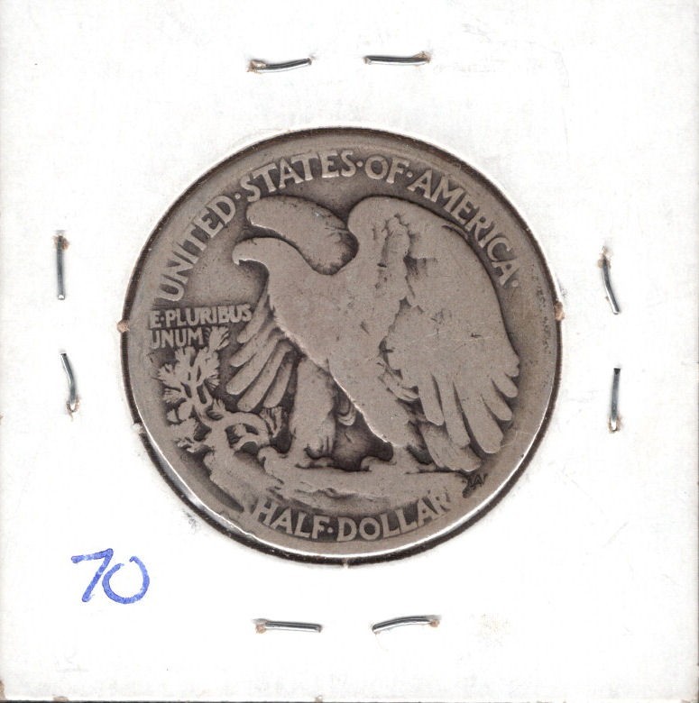 1917 Walking Liberty HALF DOLLAR