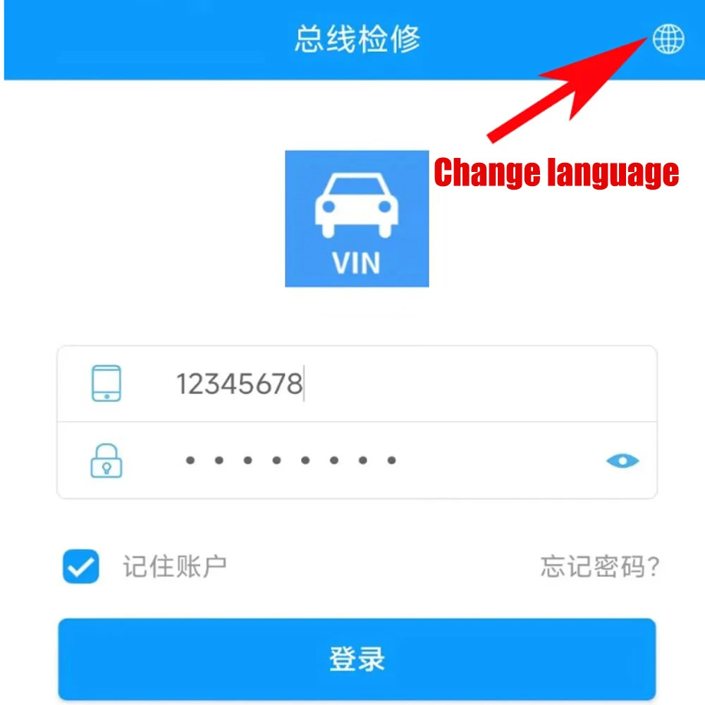 17 Digit VIN Correction OBD Simulator Compatible with Android App